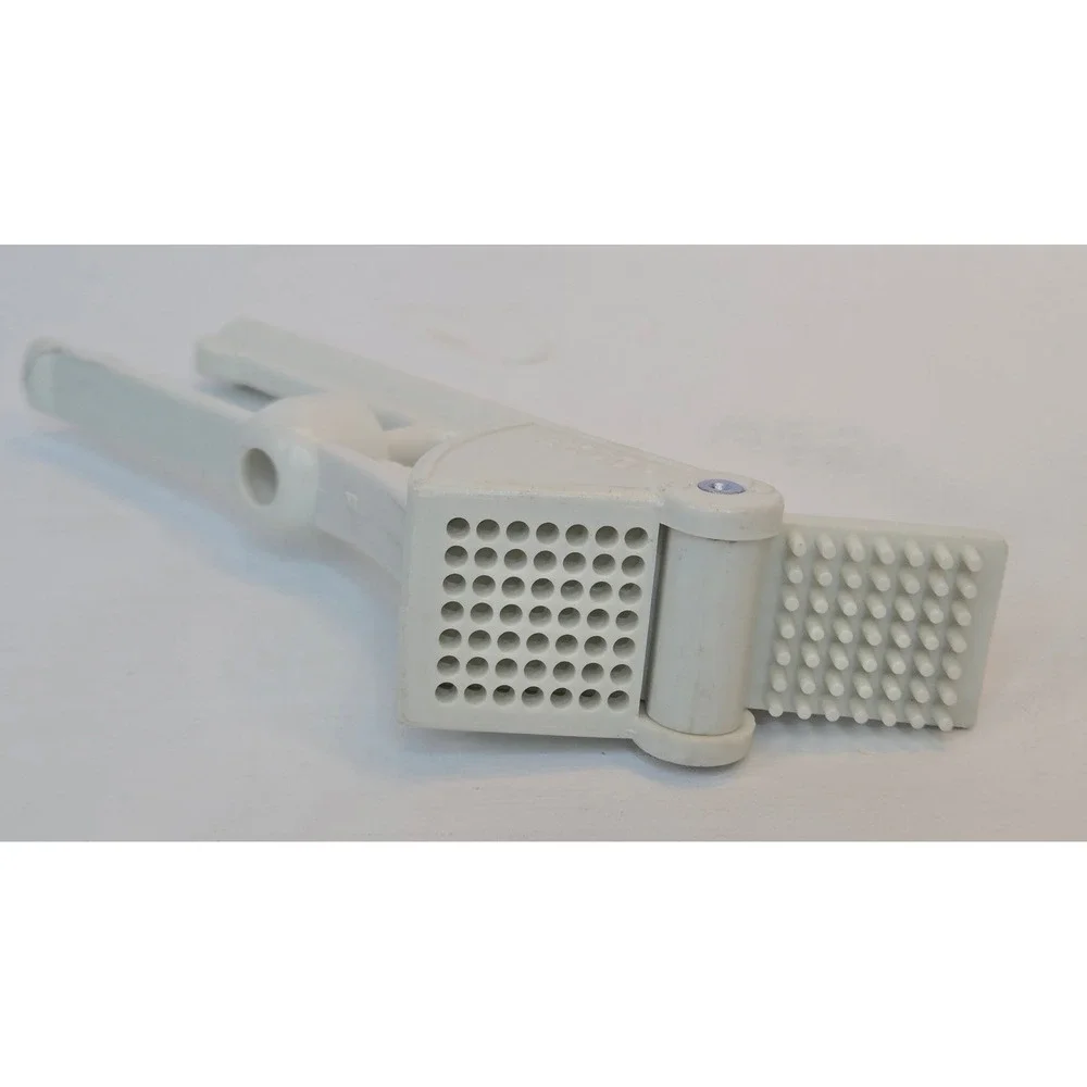 Vintage White Plastic‎ EKCO Garlic Press Cherry Pitter Kitchen Utensil Tool